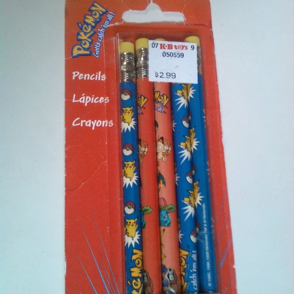 POKEYMON COLLECTIBLE PENCILS - Picture 4 of 5